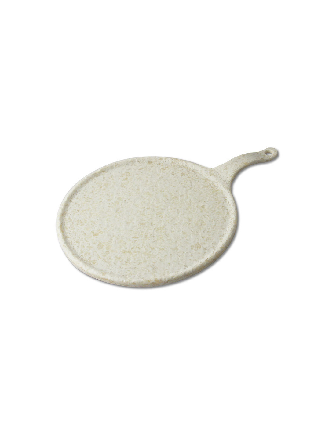 ADRIER - RNDPH2738-MBK Pack de 6 Unidades - Colección Terral - Tabla redonda grande - 27 cm Ø + 10 cm asa