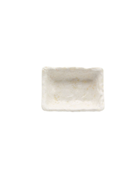 ADRIER - RCTSP97-MBK Pack de 48 Unidades - Colección Terral - Platillo rectangular pequeño - 9 x 7 x 2,5 cm