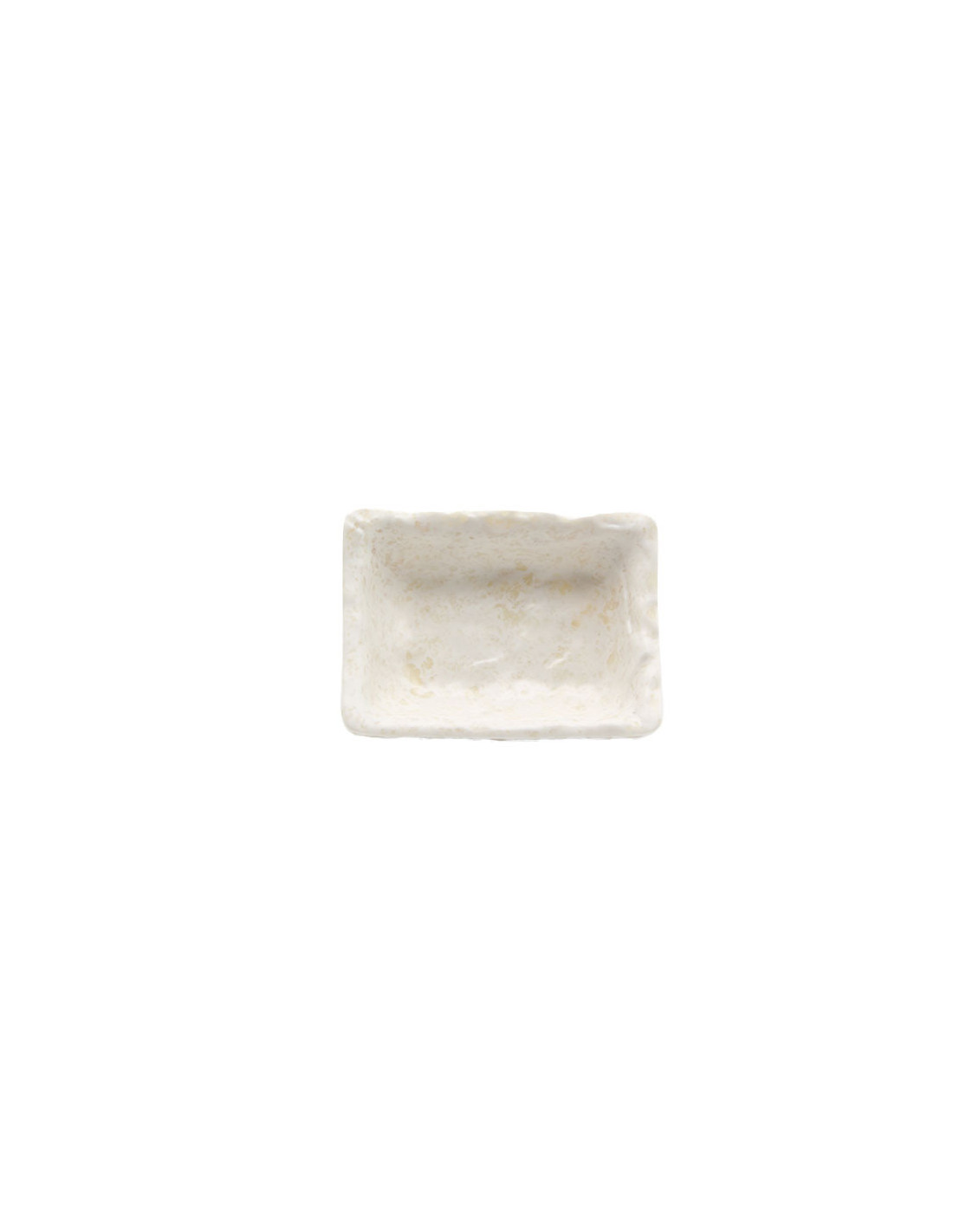 ADRIER - RCTSP97-MBK Pack de 48 Unidades - Colección Terral - Platillo rectangular pequeño - 9 x 7 x 2,5 cm