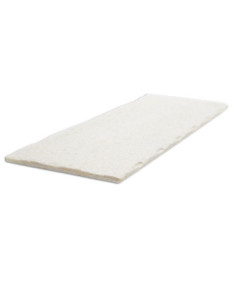 ADRIER - RCTP4015-MBK Pack de 6 Unidades - Colección Terral - Base rectangular plana - grande - 40 x 15 x 2 cm