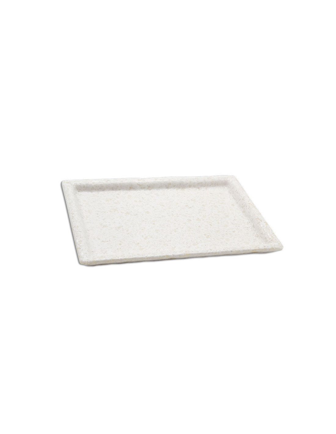 ADRIER - RCTP2418-MBK Pack de 12 Unidades - Colección Terral - Plato rectangular grande - 24,5 x 18 x 2,3 cm