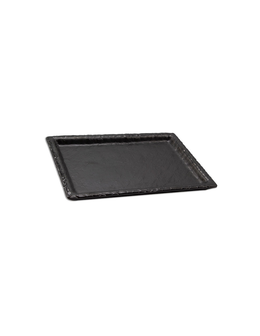 ADRIER - RCTP2418-MBK Pack de 12 Unidades - Colección Terral - Plato rectangular grande - 24,5 x 18 x 2,3 cm