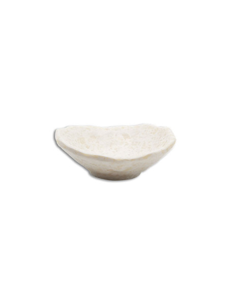 ADRIER - OSD8980-MBK Pack de 48 Unidades - Colección Terral - Platillo oval pequeño - 8,9 x 8 x 3 cm