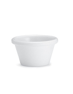ADRIER - MRP1-BK Pack de 48 Unidades - Colección Buffet GN - Ramekin liso 44 ml - 6.3 x 6.3 x 3.7 cm