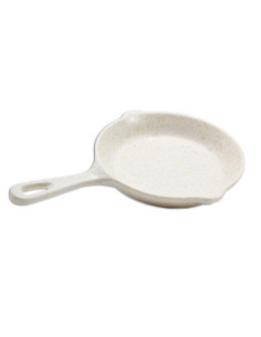 ADRIER - MLP2233-MBK Pack de 4 Unidades - Colección Terral - Sartén grande con asa - 22 cm Ø x 3,6 cm alto (33 cm con asa)