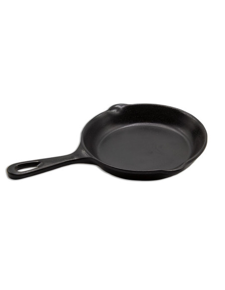 ADRIER - MLP2233-MBK Pack de 4 Unidades - Colección Terral - Sartén grande con asa - 22 cm Ø x 3,6 cm alto (33 cm con asa)