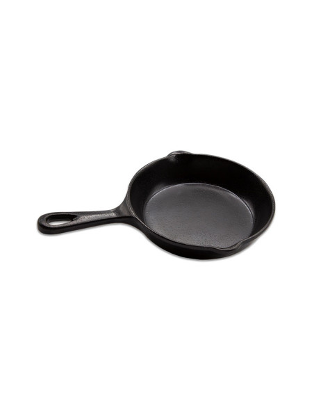 ADRIER - MLP1725-MBK Pack de 8 Unidades - Colección Terral - Sartén pequeña con asa - 17 cm Ø x 3,6 cm alto (25,5 cm con asa)