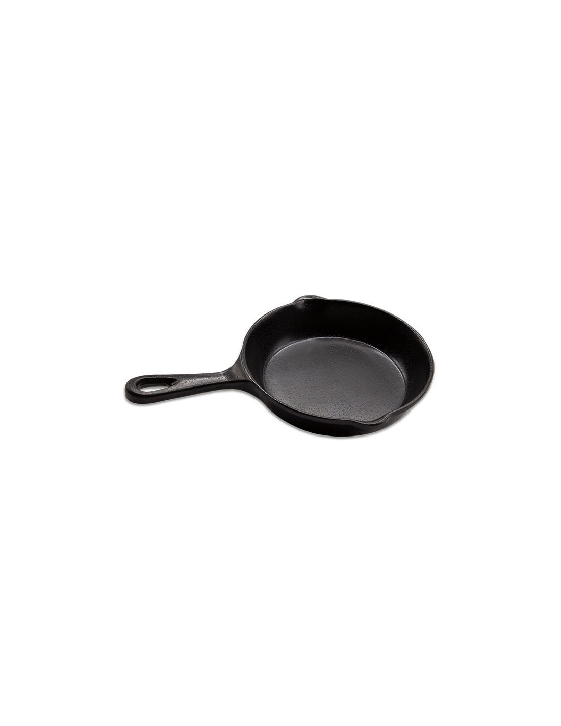 ADRIER - MLP1725-MBK Pack de 8 Unidades - Colección Terral - Sartén pequeña con asa - 17 cm Ø x 3,6 cm alto (25,5 cm con asa)