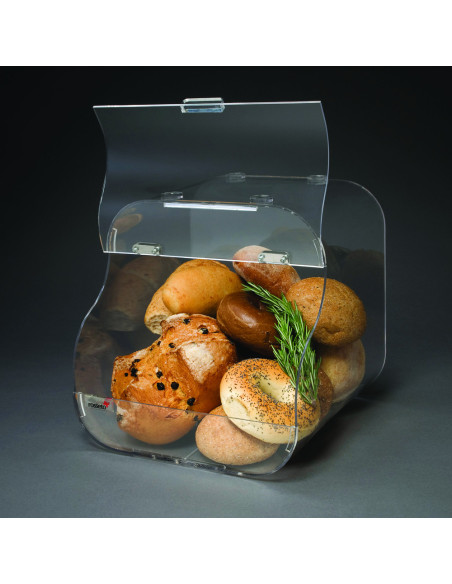 Rosseto BAK1203: Vitrina Pastelería Acrílica Apilable