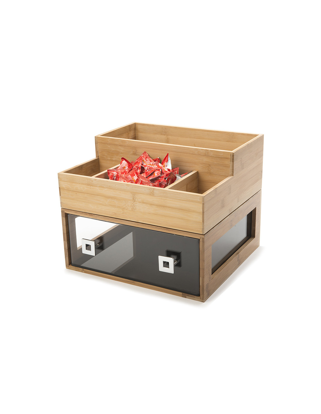 Bandeja de Condimentos de Bambú Modular Rosseto