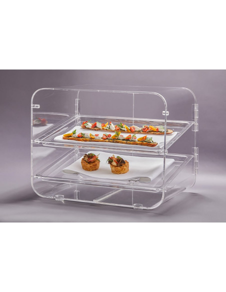 Caja Expositora de Bollería Acrílica Rosseto