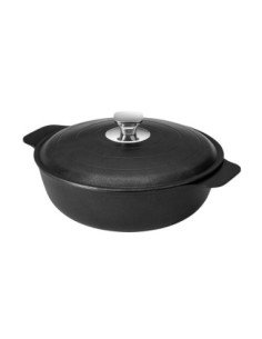 Casserole Aluminio Fundido Negro para Hostelería Rosseto