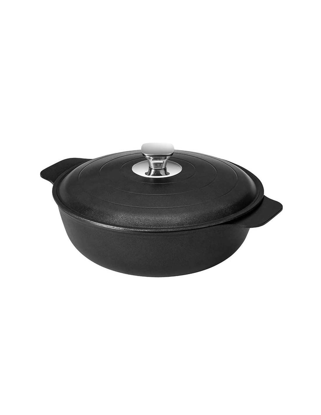 Casserole Aluminio Fundido Negro para Hostelería Rosseto