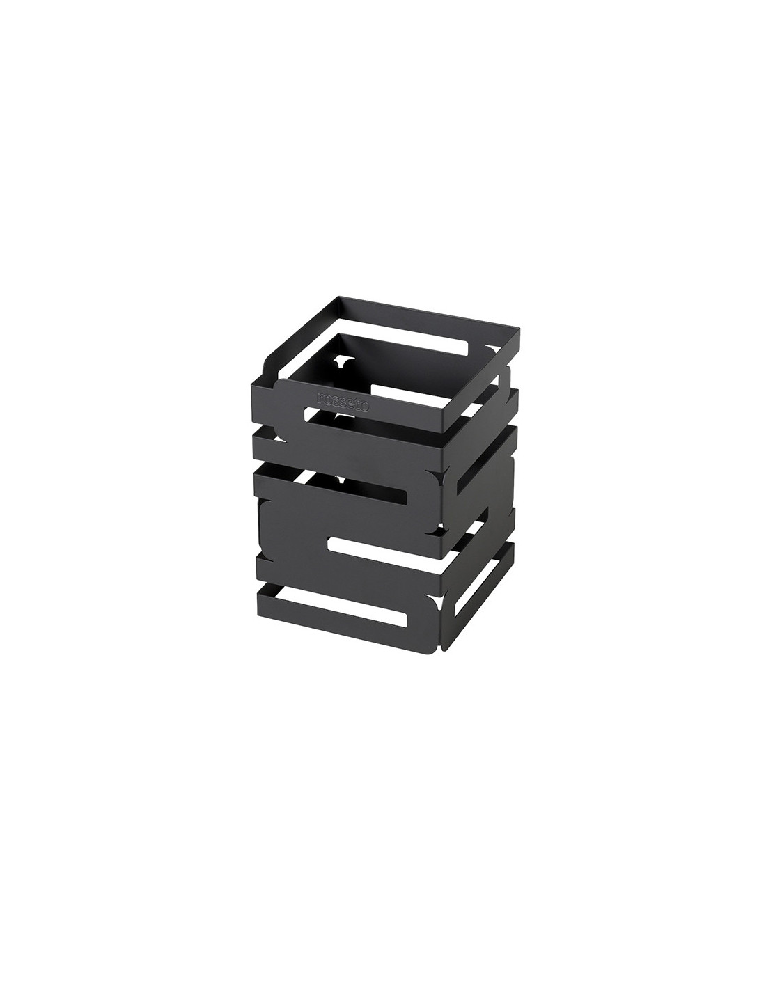 Elevador Multinivel 8" Negro Mate Rosseto