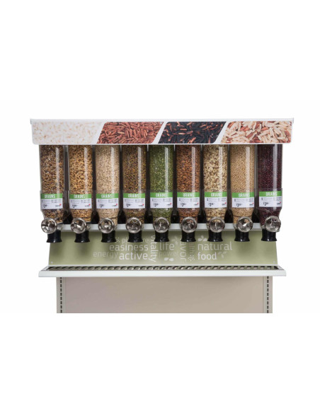 Dispensador PRO BULK de 35 Galones con Estantería Rosseto