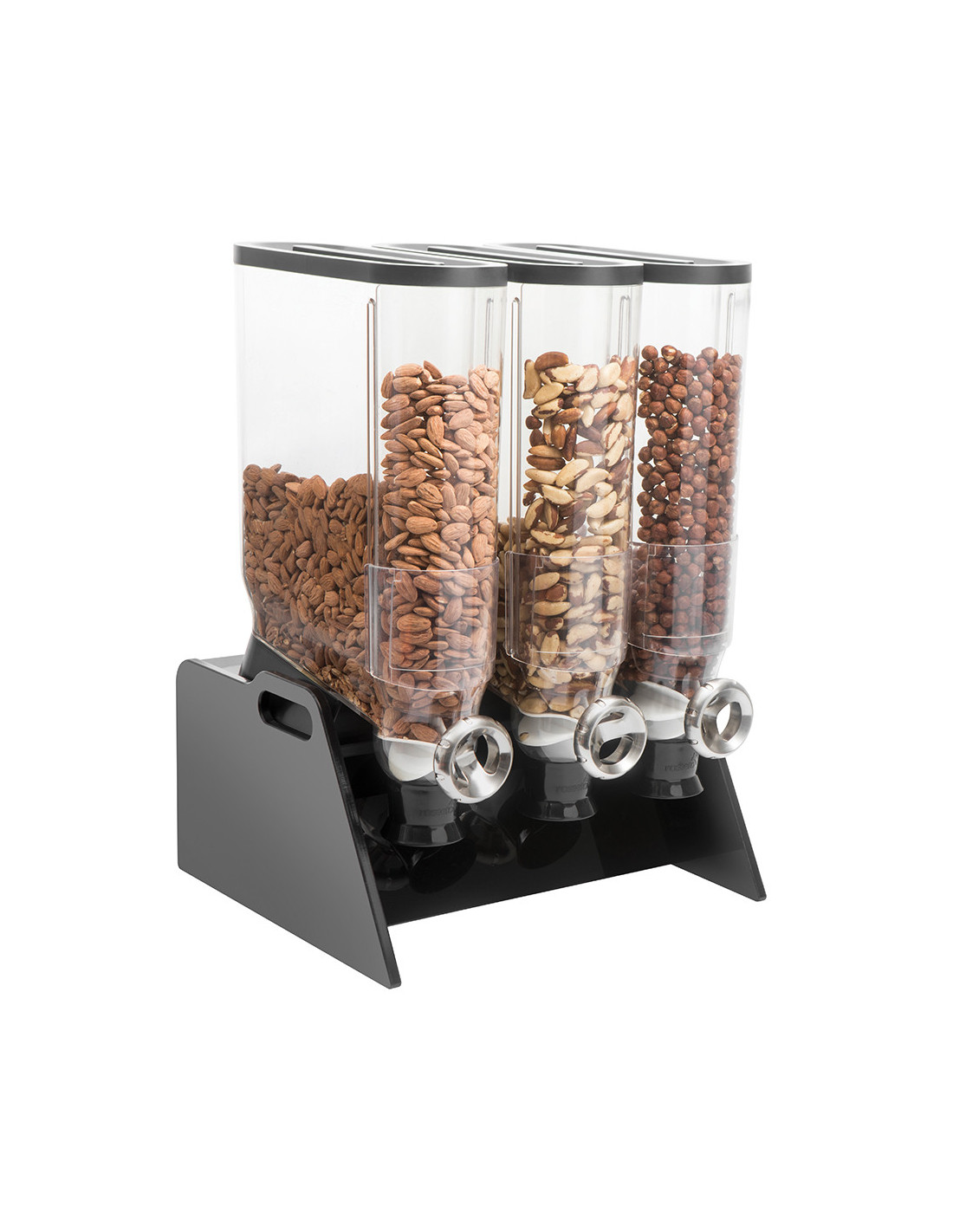 Dispensador de Mesa Triple Acrílico Rosseto