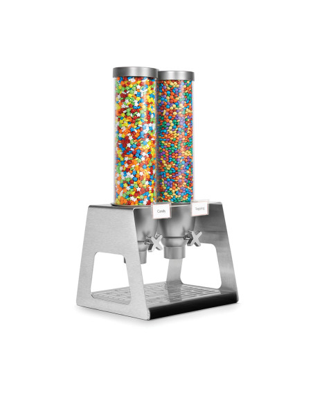 Dispensador de Cereales Acrílico y Acero Rosseto