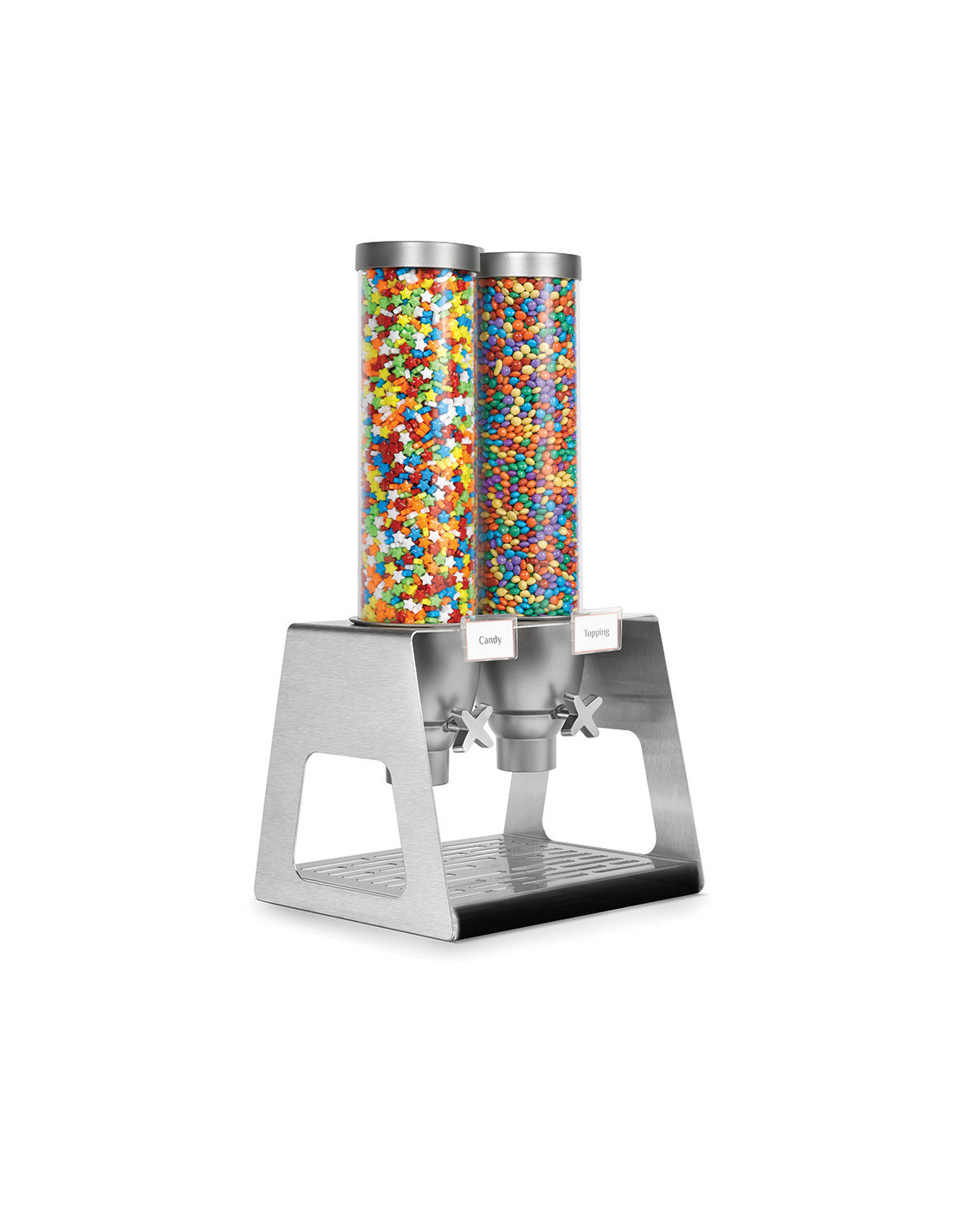 Dispensador de Cereales Acrílico y Acero Rosseto