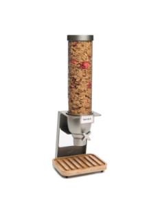 Dispensador de Cereales Acrílico con Bambú Rosseto