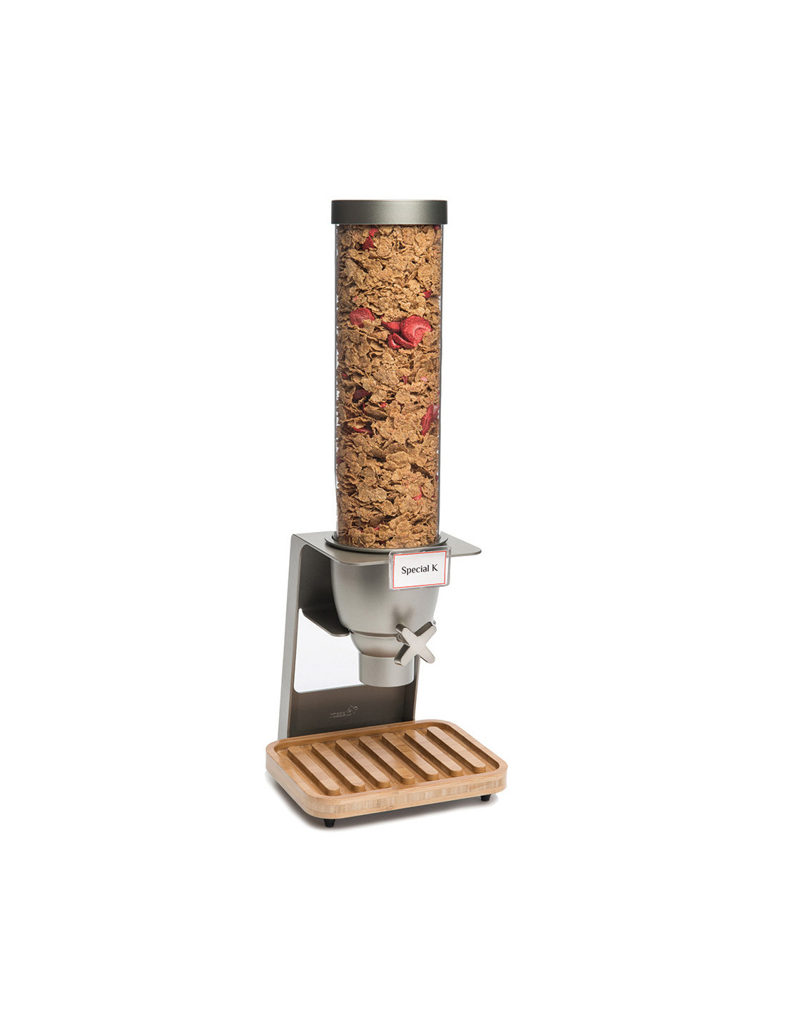 Dispensador de Cereales Acrílico con Bambú Rosseto