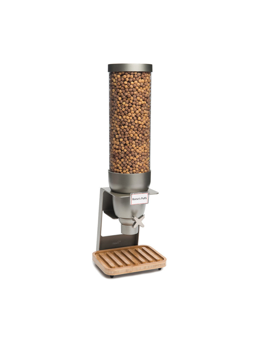Dispensador de Cereales Acrílico y Bambú Rosseto