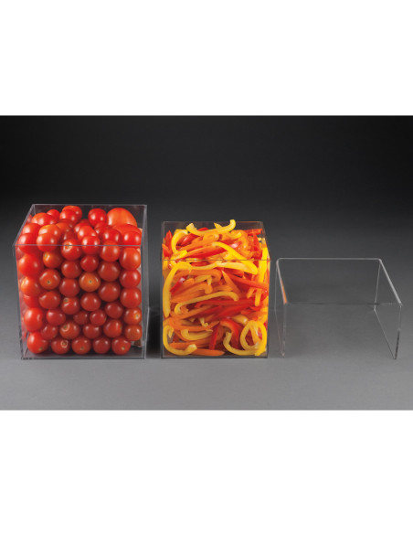 Conjunto de Cajas Acrylicas para Buffet Rosseto
