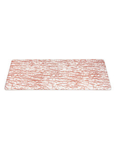 Superficie Rectangular De Vidrio Texturizada Rosseto