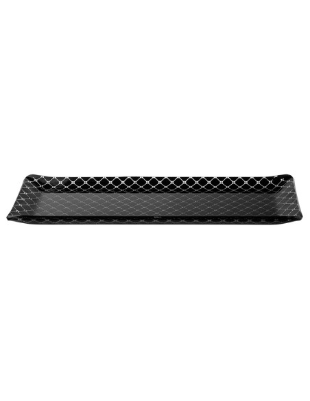 Bandeja Rectangular de Vidrio Hecha a Mano Rosseto