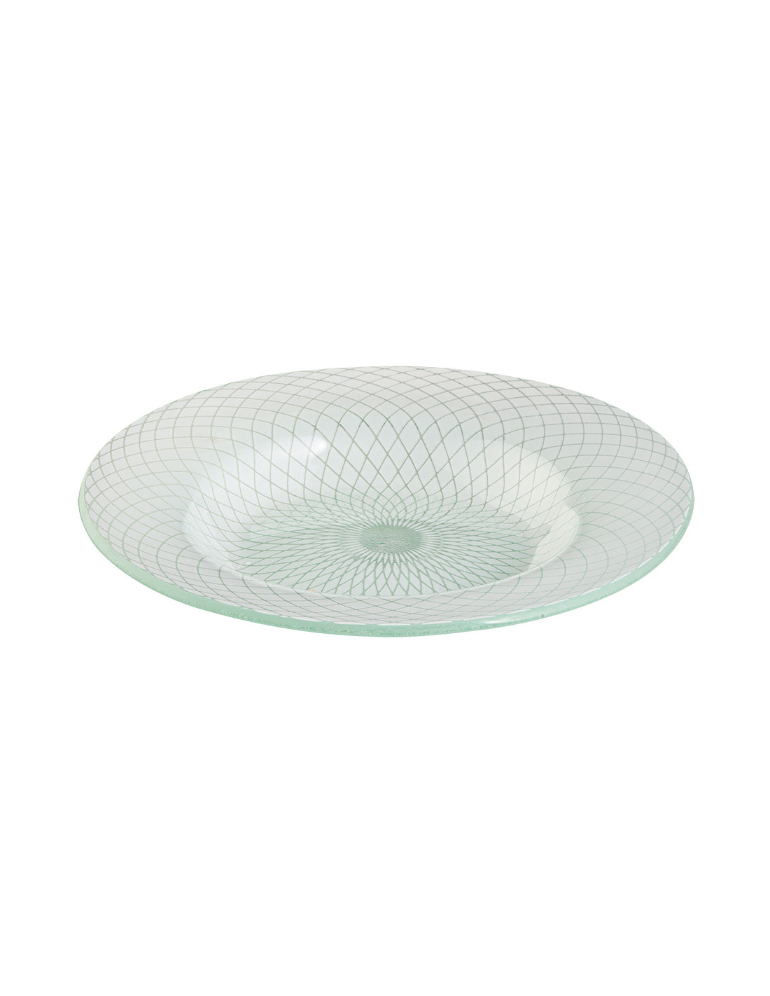 Bol Soporte Redondo de Cristal Rosseto