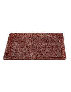 Placas de Servicio Cuadradas Rosseto Foglia Cognac