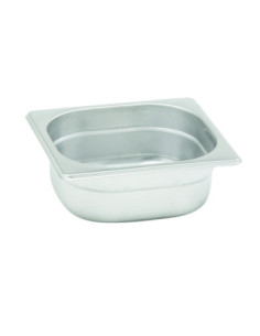 DBMARK - GNP16065 - Cubeta GN 1/6 de acero inoxidable. Tamaño 16