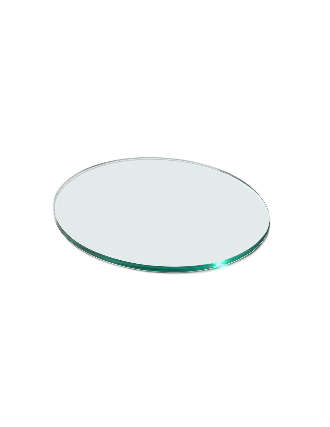 Superficie Circular Transparente Rosseto de Alta Calidad