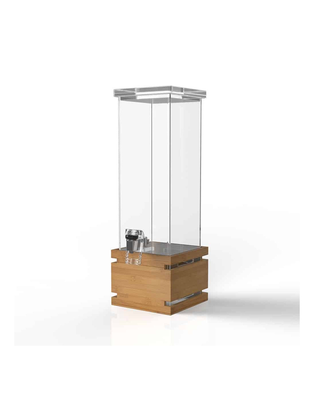 Dispensador de Bebidas Rosseto con Base de Bambú 2 Galones