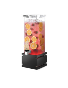 Dispensador de Bebidas Rosseto 2 Galones con Bambú Negro