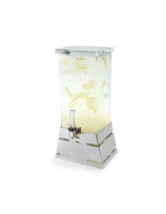 Dispensador de Bebidas Rosseto Cuadrado 15L Acero Inoxidable