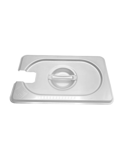DBMARK - GNLN19000 - Tapa GN 1/9 de acero inoxidable con muesca.