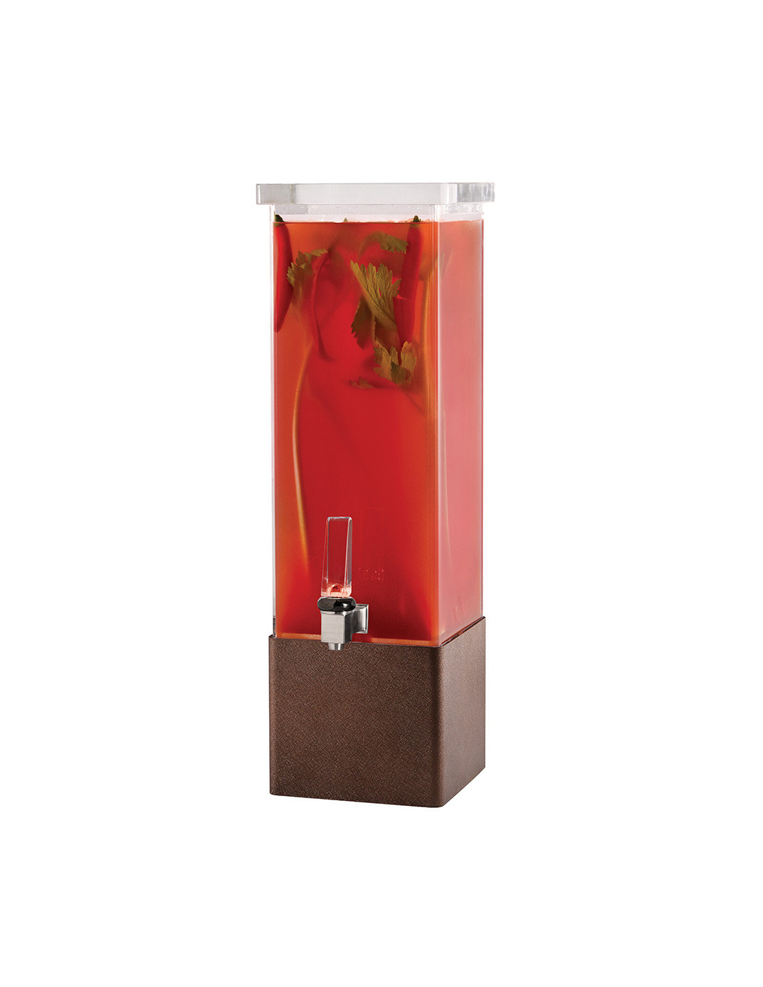 Dispensador de Bebidas Rosseto 2 Galones Acrylic Hands Free