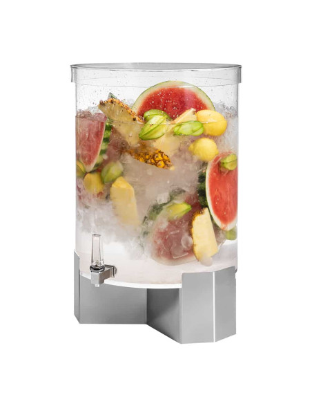 Dispensador de Bebidas Grande Rosseto con Base de Acero Inoxidable