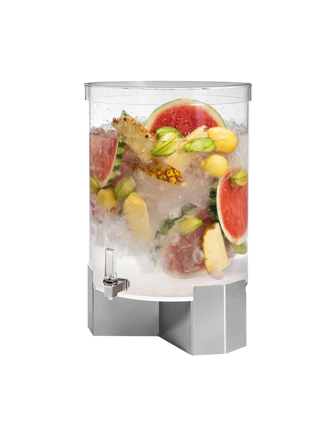 Dispensador de Bebidas Grande Rosseto con Base de Acero Inoxidable
