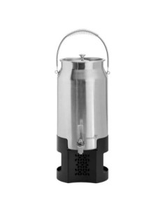 Urna de Leche Rosseto 3 Galones con Base Negra Mate