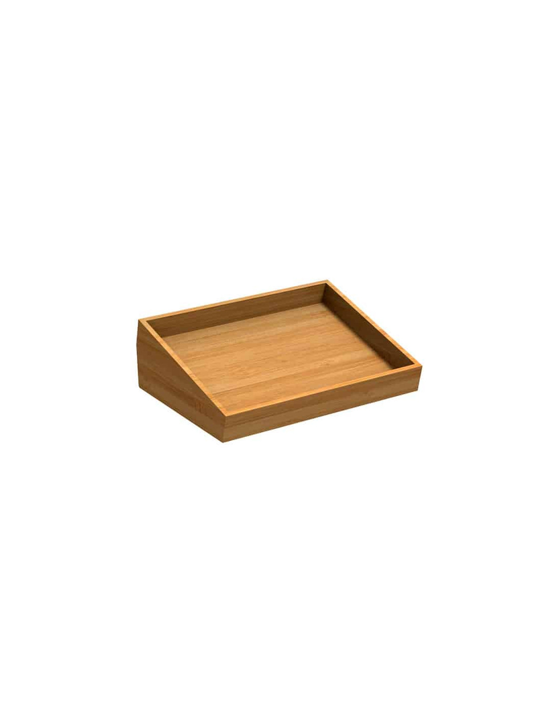 Módulo de estantería de bambú resistente Rosseto