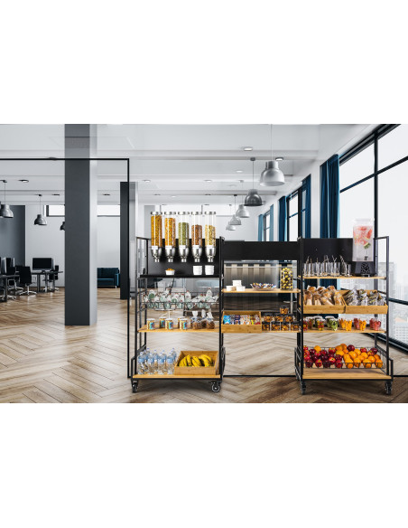 Estantería Modular de Bambú para Hostelería Rosseto