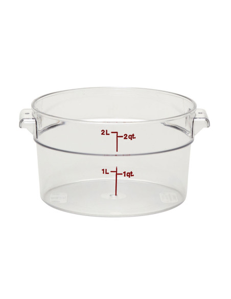 CAMBRO - RFSCW2-135 - Recipiente redondo 1,9 l - 20,8 x 20,8 cm - (Tapa no incluida)