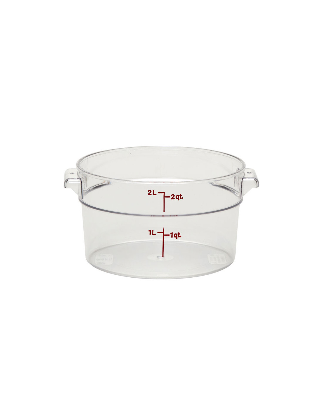 CAMBRO - RFSCW2-135 - Recipiente redondo 1,9 l - 20,8 x 20,8 cm - (Tapa no incluida)