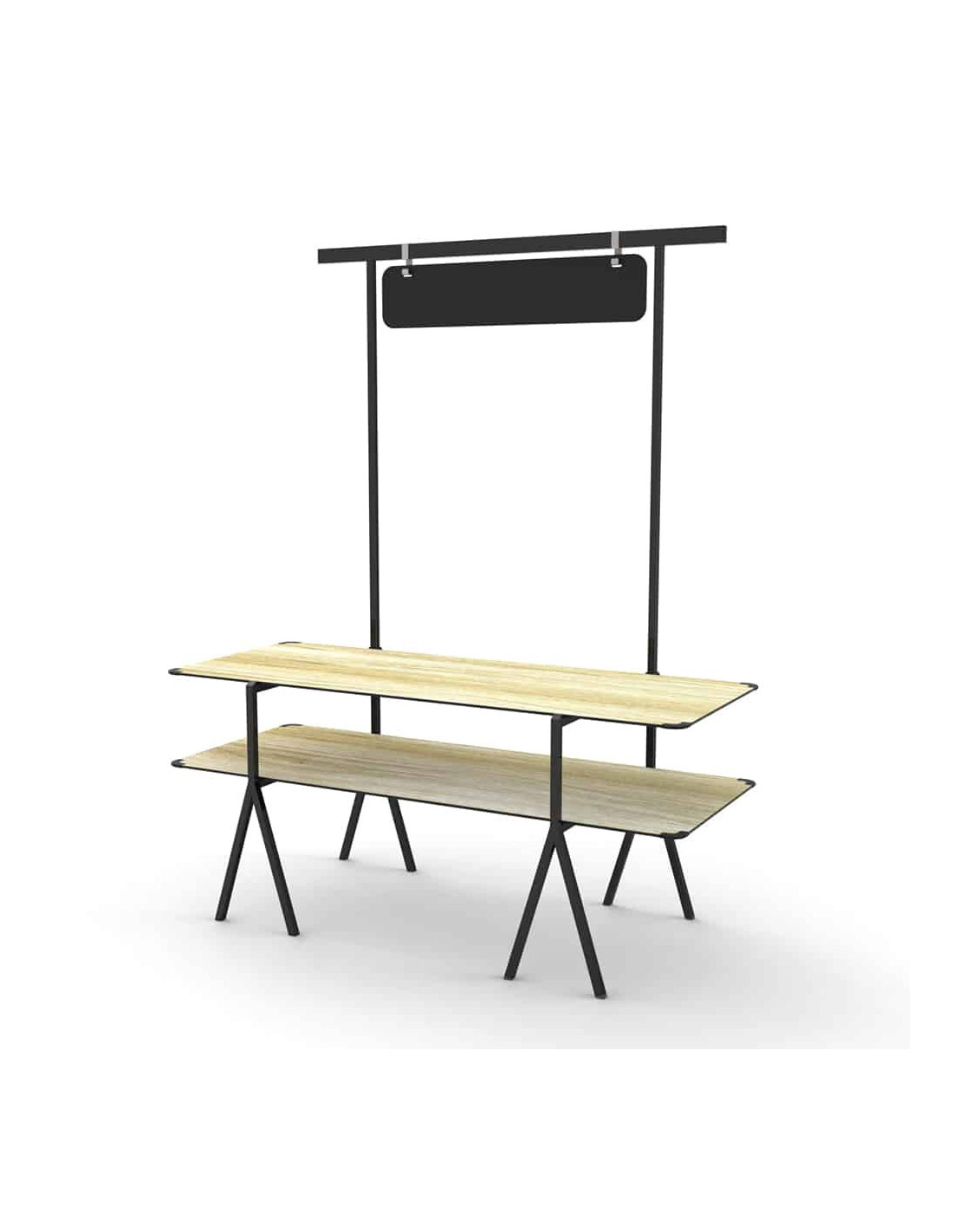 Kit Modular 2 Niveles Rosseto para Hostelería Resistente y Ligero