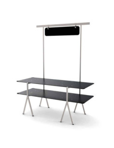 Kit Modular para Cocina con Encimera de Mármol Negro Rosseto