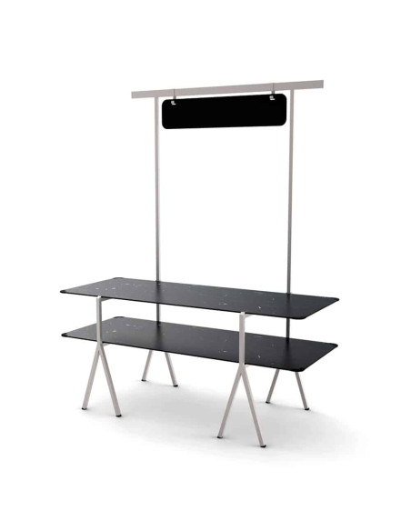 Kit Modular para Cocina con Encimera de Mármol Negro Rosseto