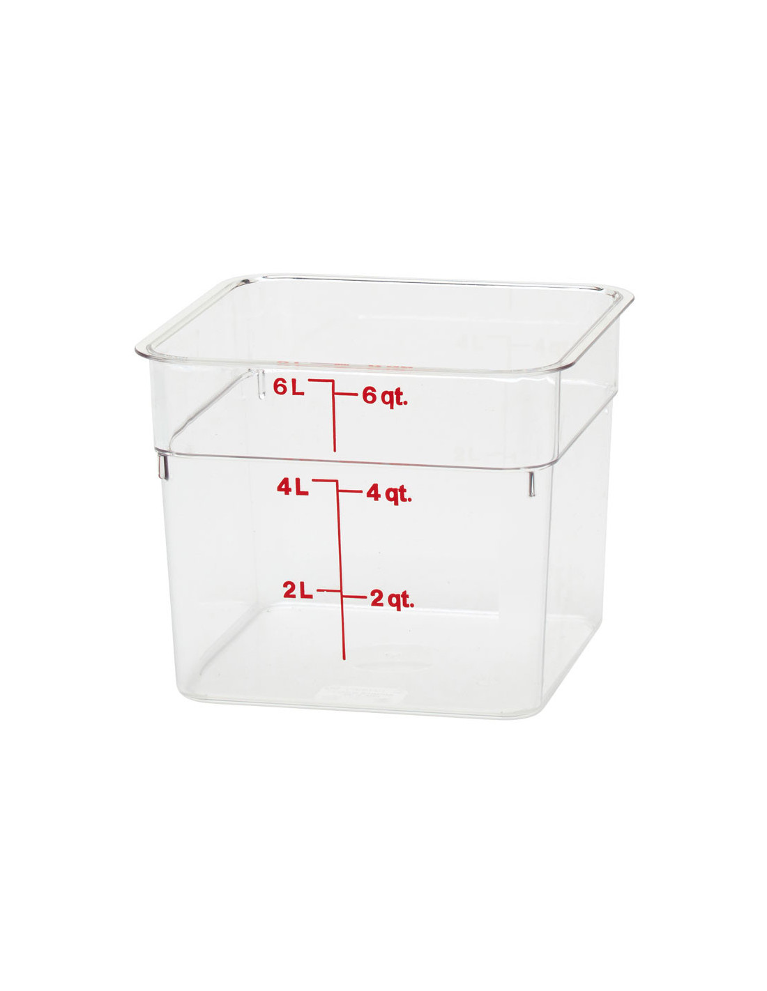 CAMBRO - 6SFSCW-135 - Recipiente cuadrado 5,7 L | CAMBRO Aprovec