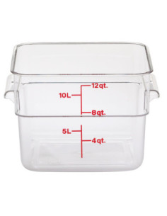CAMBRO - 12SFSCW-135 - Recipiente cuadrado 11,4 L | CAMBRO Aprov