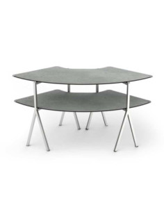 Mesa Modular Redonda en Concreto para Hostelería Rosseto
